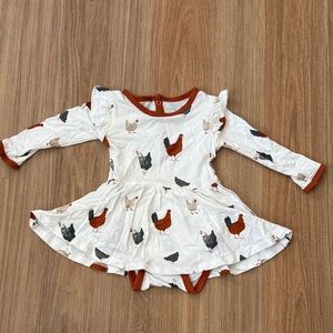 Kyte Baby Long sleeve twirl dress